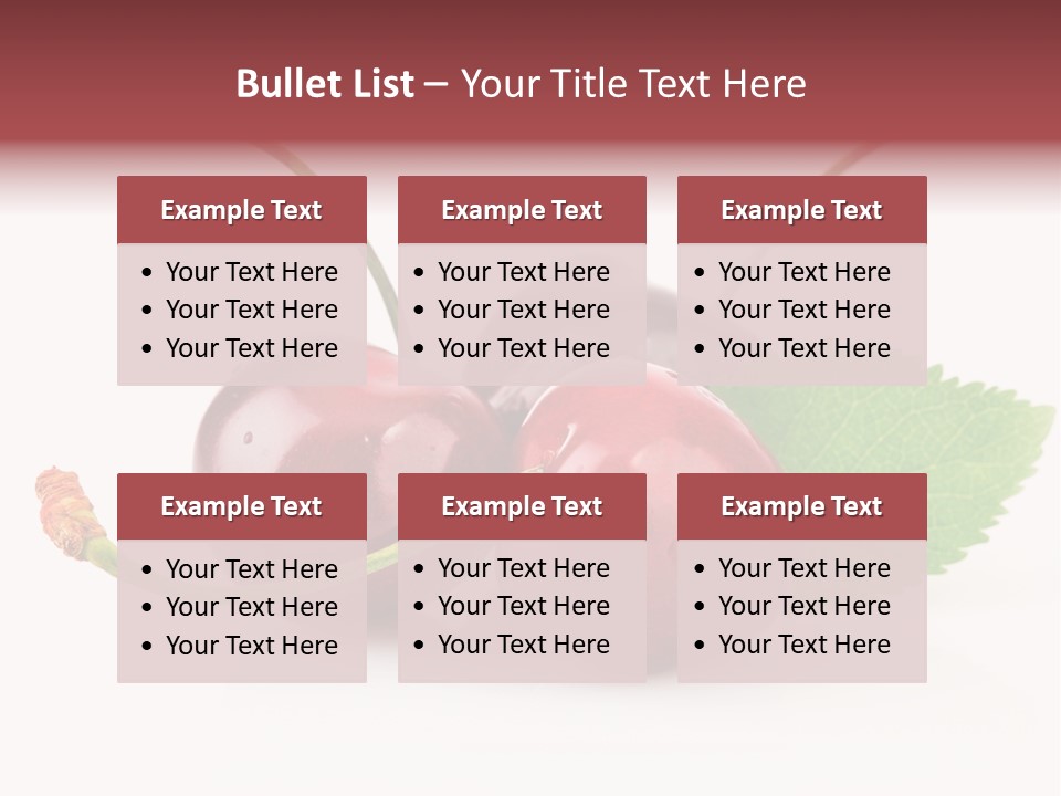 Meal Diet Berry PowerPoint Template