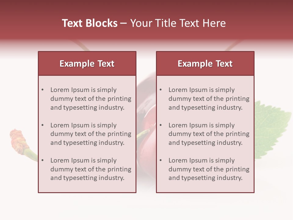 Meal Diet Berry PowerPoint Template