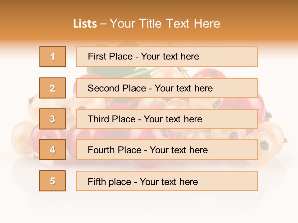 Object Twig Cluster PowerPoint Template