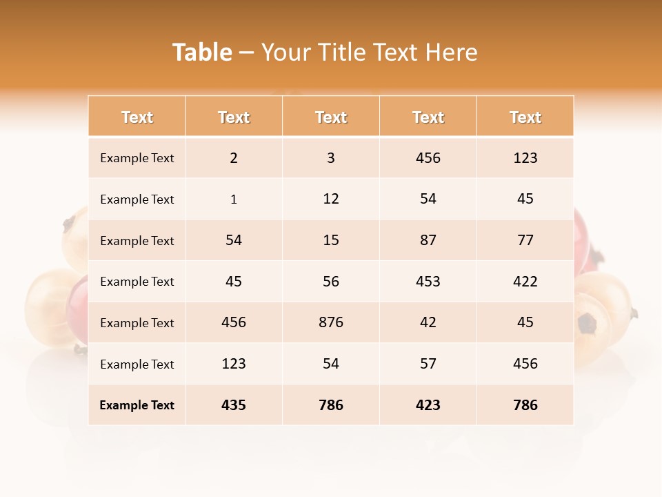 Object Twig Cluster PowerPoint Template