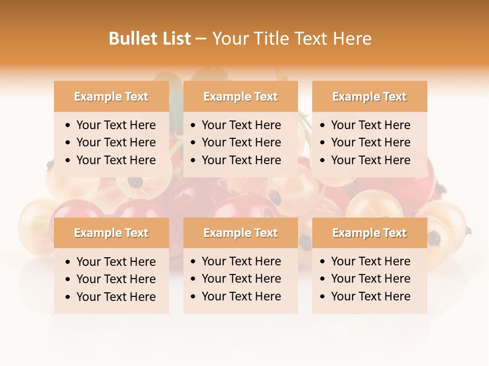 Object Twig Cluster PowerPoint Template
