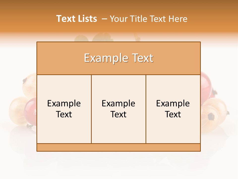 Object Twig Cluster PowerPoint Template