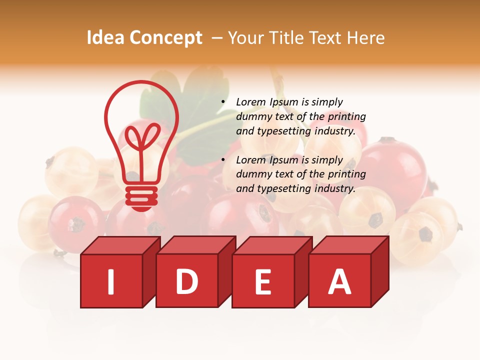 Object Twig Cluster PowerPoint Template