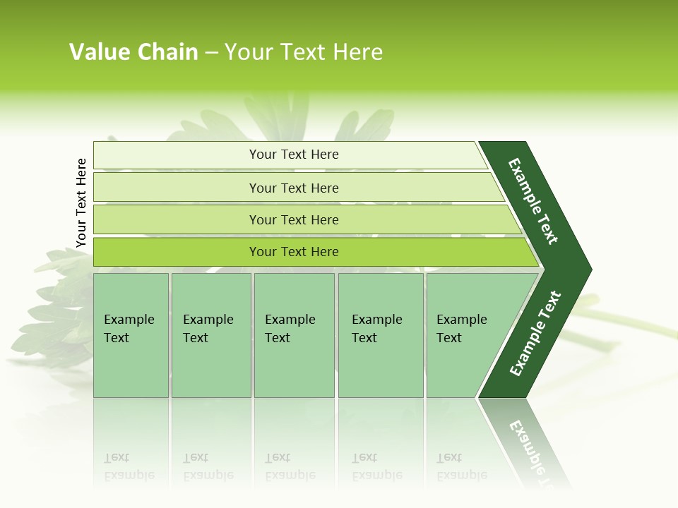Leaf Healthy Parsley PowerPoint Template