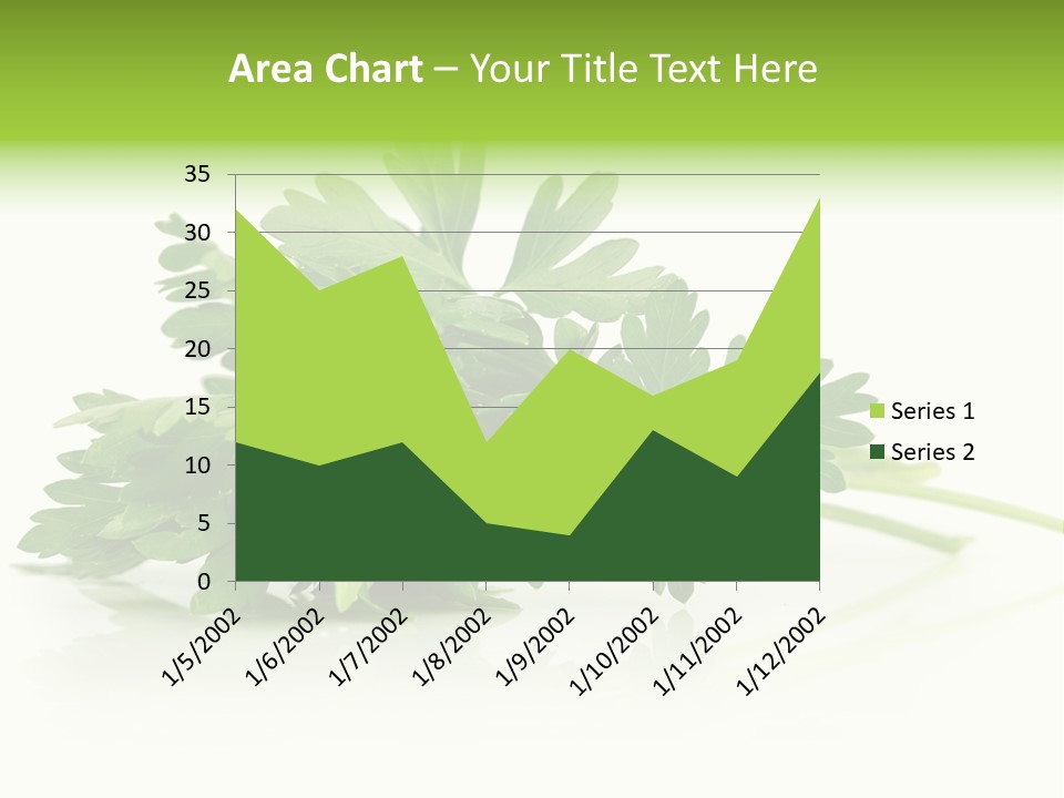 Leaf Healthy Parsley PowerPoint Template