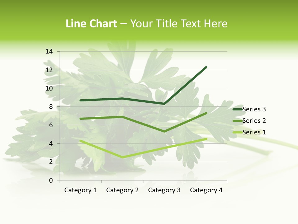 Leaf Healthy Parsley PowerPoint Template