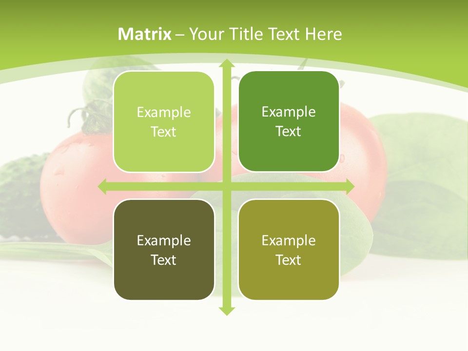 Vitamin Group Green PowerPoint Template