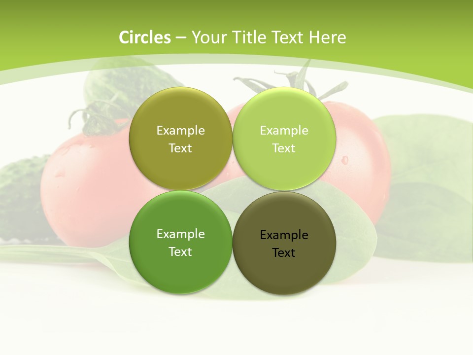 Vitamin Group Green PowerPoint Template