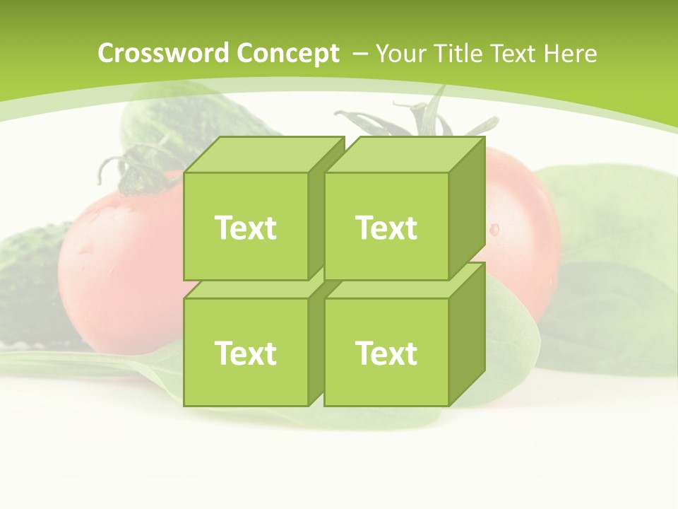Vitamin Group Green PowerPoint Template