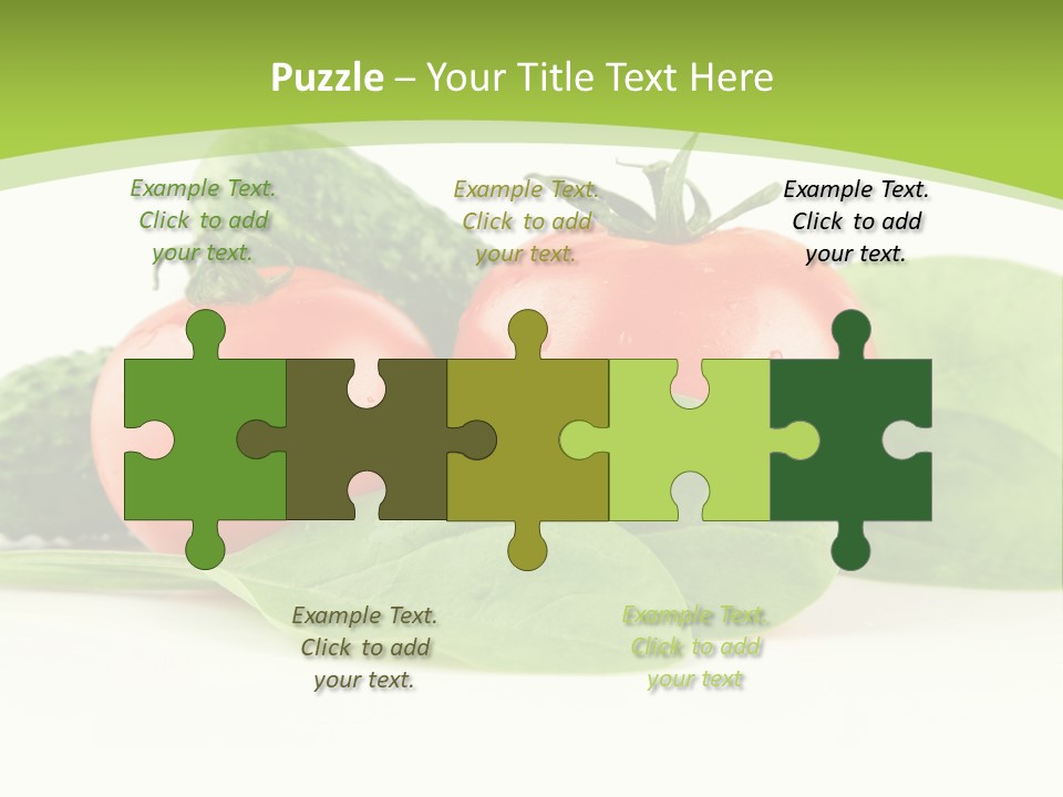 Vitamin Group Green PowerPoint Template