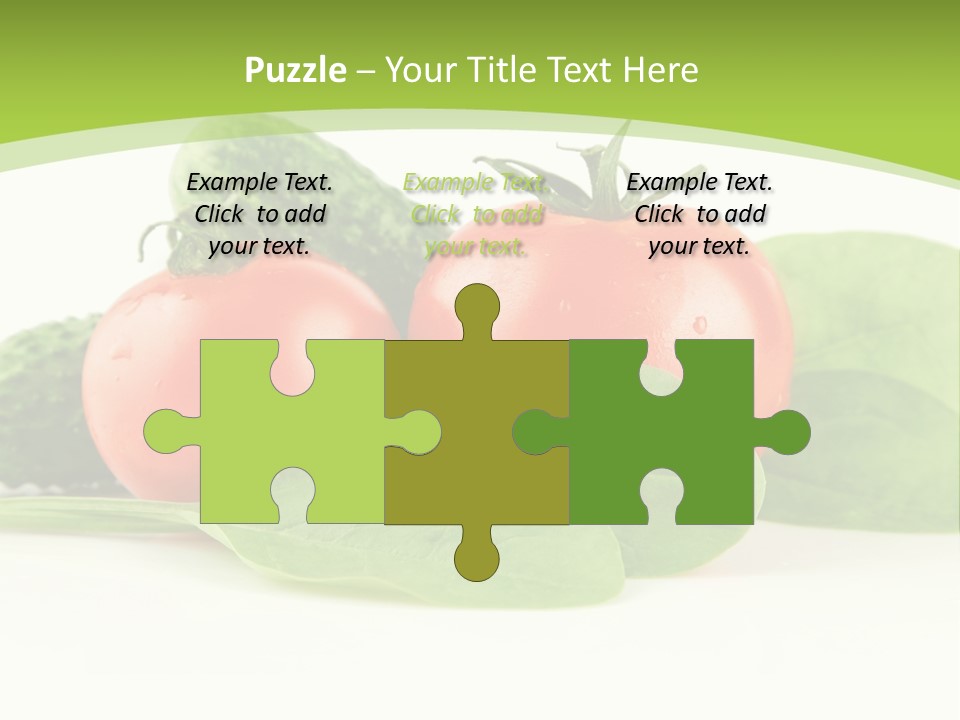 Vitamin Group Green PowerPoint Template