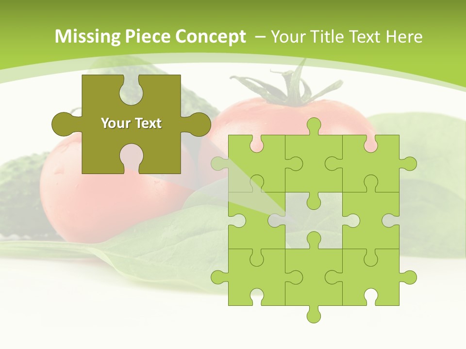 Vitamin Group Green PowerPoint Template