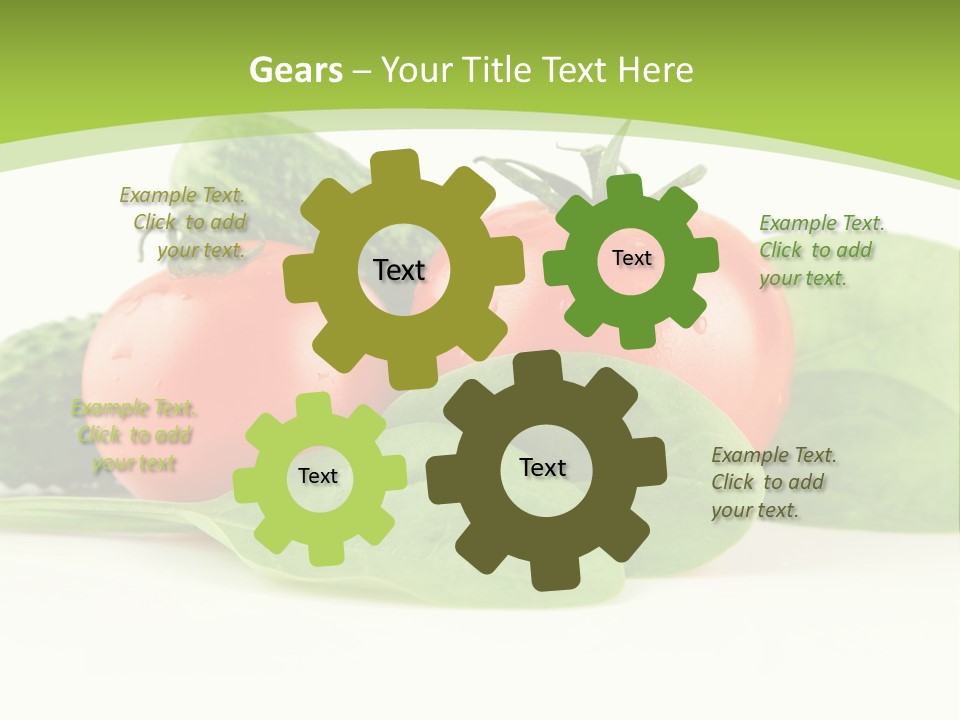 Vitamin Group Green PowerPoint Template