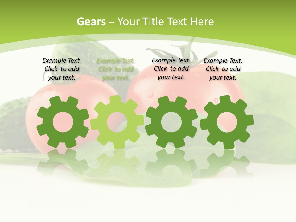 Vitamin Group Green PowerPoint Template