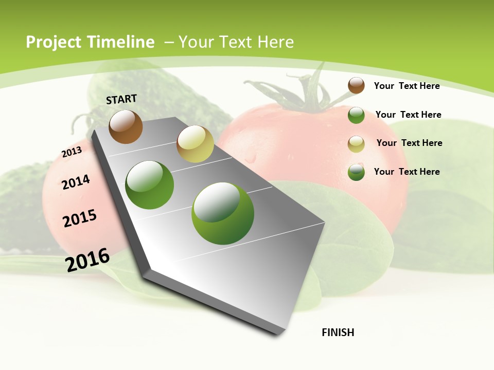 Vitamin Group Green PowerPoint Template