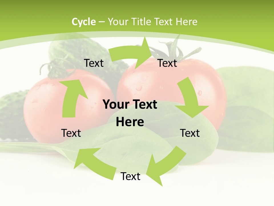 Vitamin Group Green PowerPoint Template