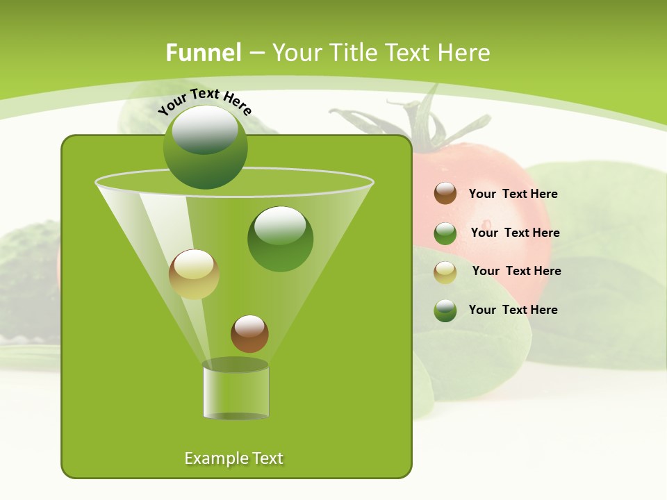 Vitamin Group Green PowerPoint Template