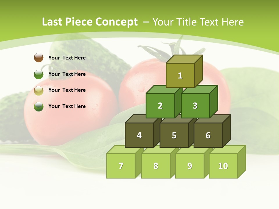 Vitamin Group Green PowerPoint Template