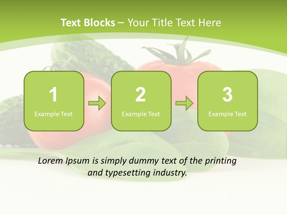 Vitamin Group Green PowerPoint Template