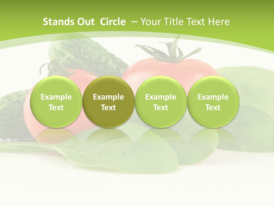 Vitamin Group Green PowerPoint Template
