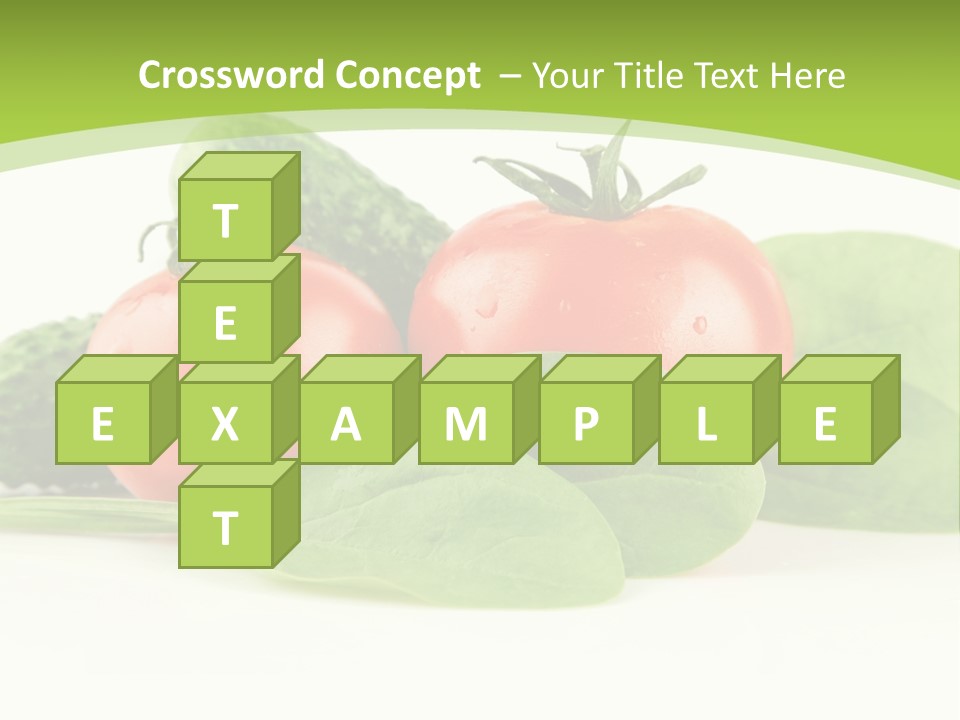 Vitamin Group Green PowerPoint Template