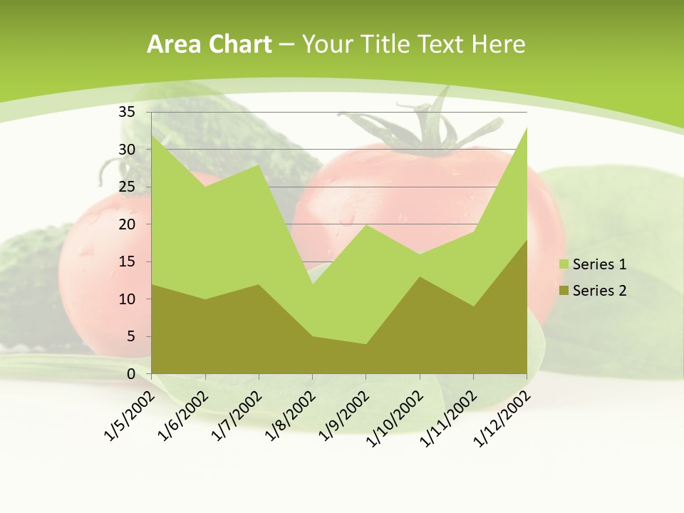 Vitamin Group Green PowerPoint Template