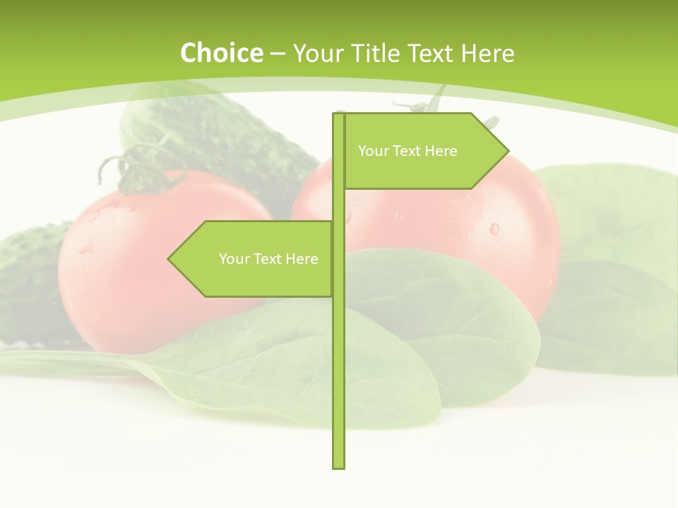 Vitamin Group Green PowerPoint Template