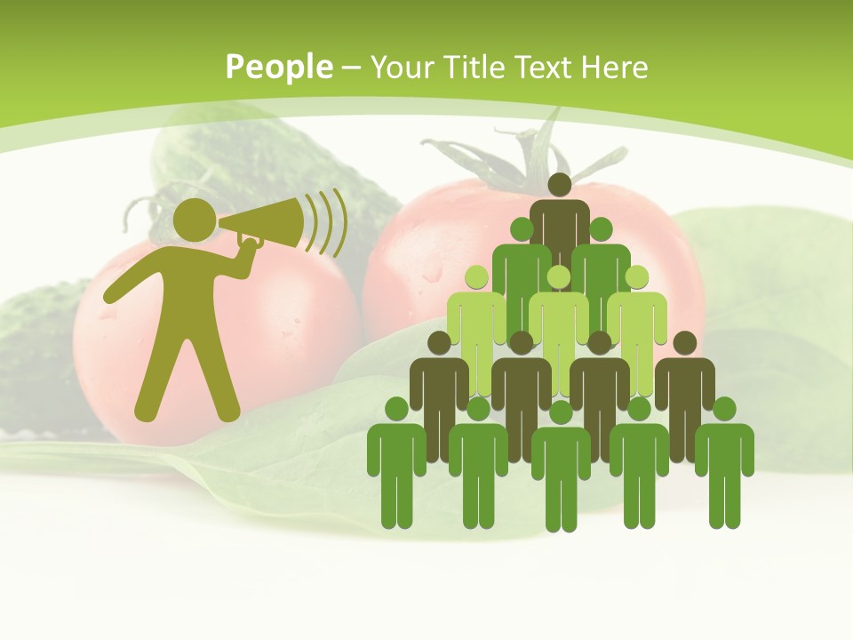 Vitamin Group Green PowerPoint Template