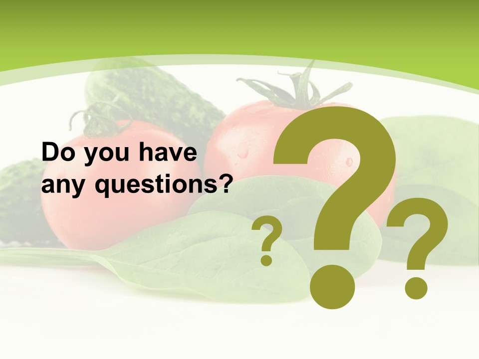 Vitamin Group Green PowerPoint Template