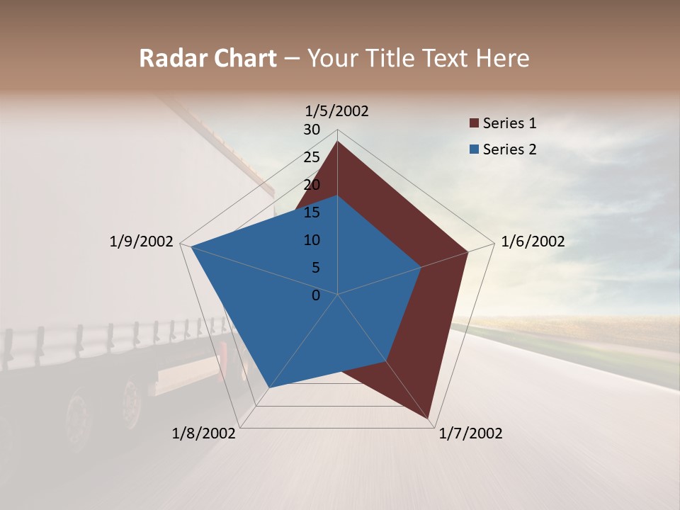 Driving School Member Road PowerPoint Template