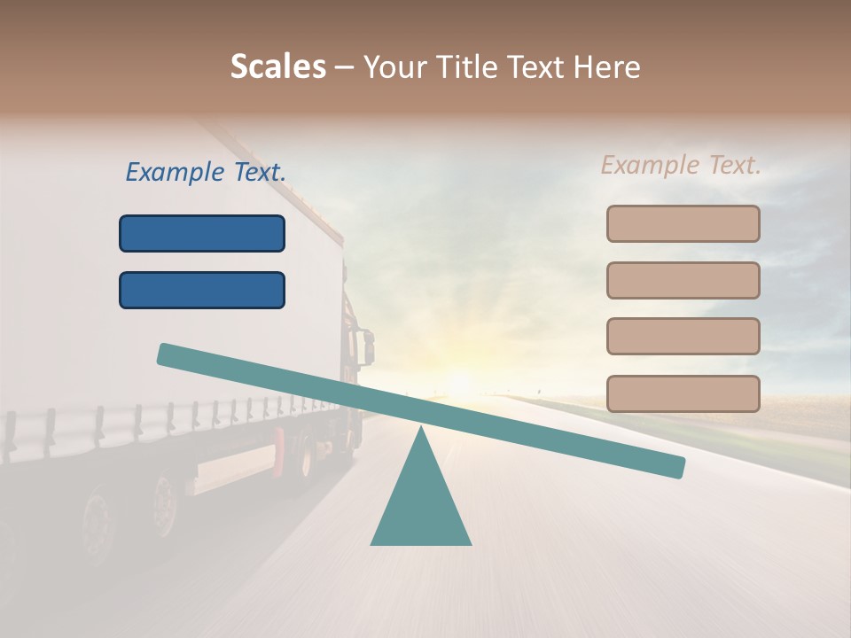 Driving School Member Road PowerPoint Template