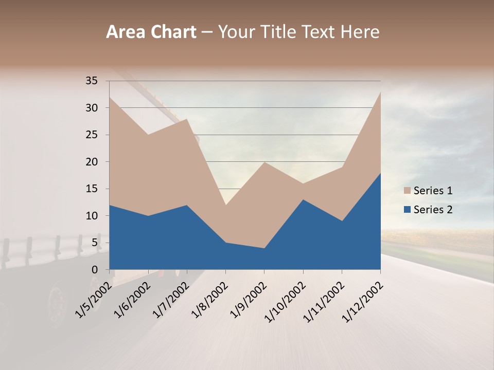 Driving School Member Road PowerPoint Template