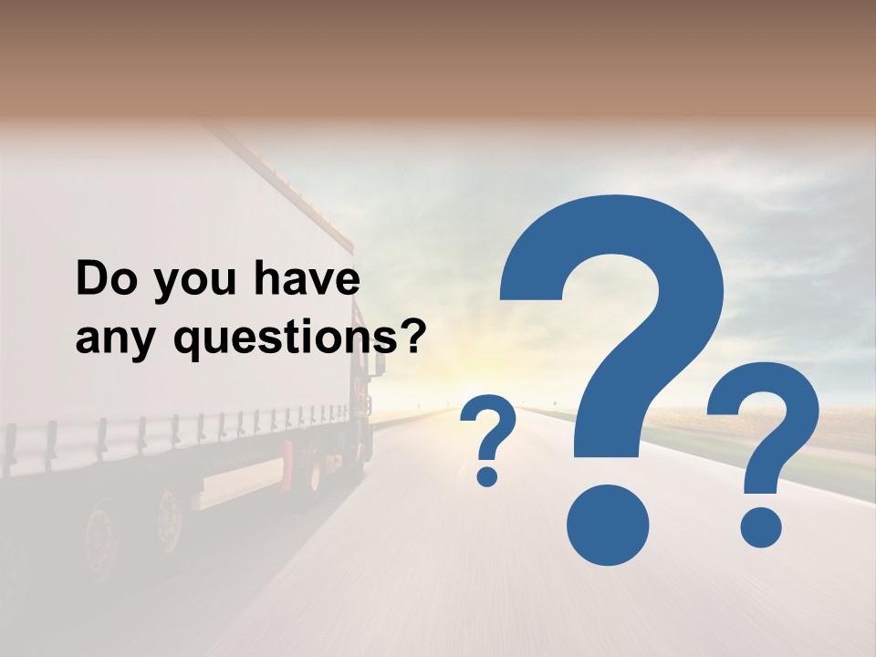 Driving School Member Road PowerPoint Template