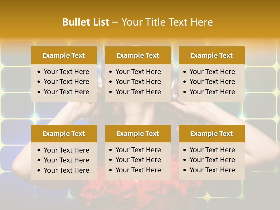 Lifestyle Sexy Cool PowerPoint Template