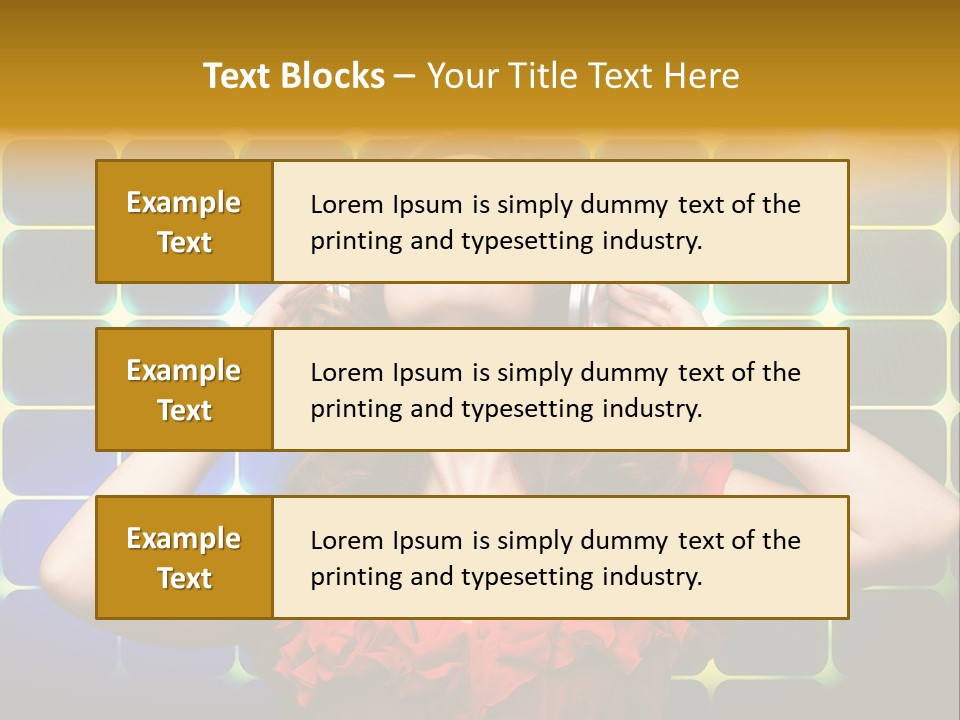 Lifestyle Sexy Cool PowerPoint Template