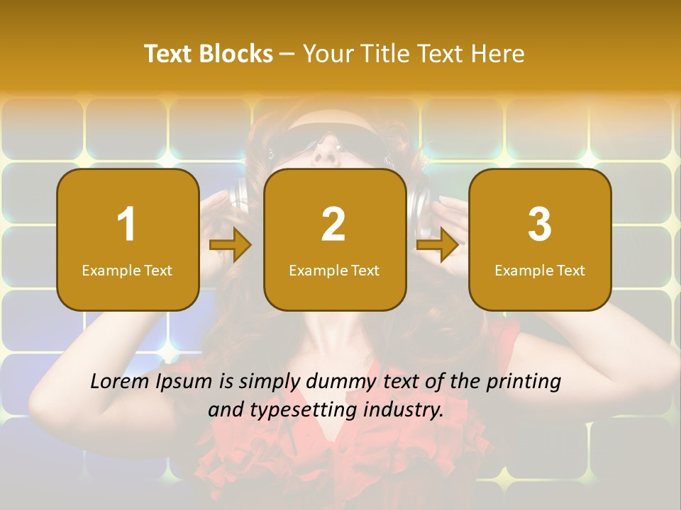 Lifestyle Sexy Cool PowerPoint Template