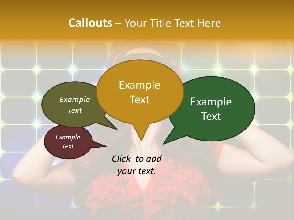 Lifestyle Sexy Cool PowerPoint Template