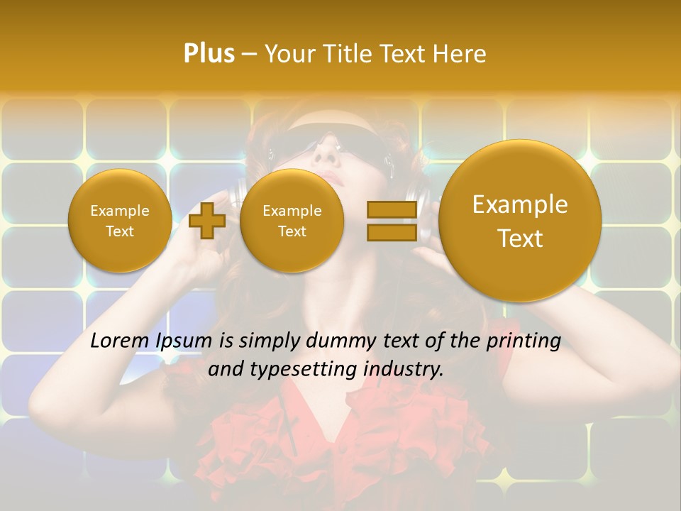 Lifestyle Sexy Cool PowerPoint Template