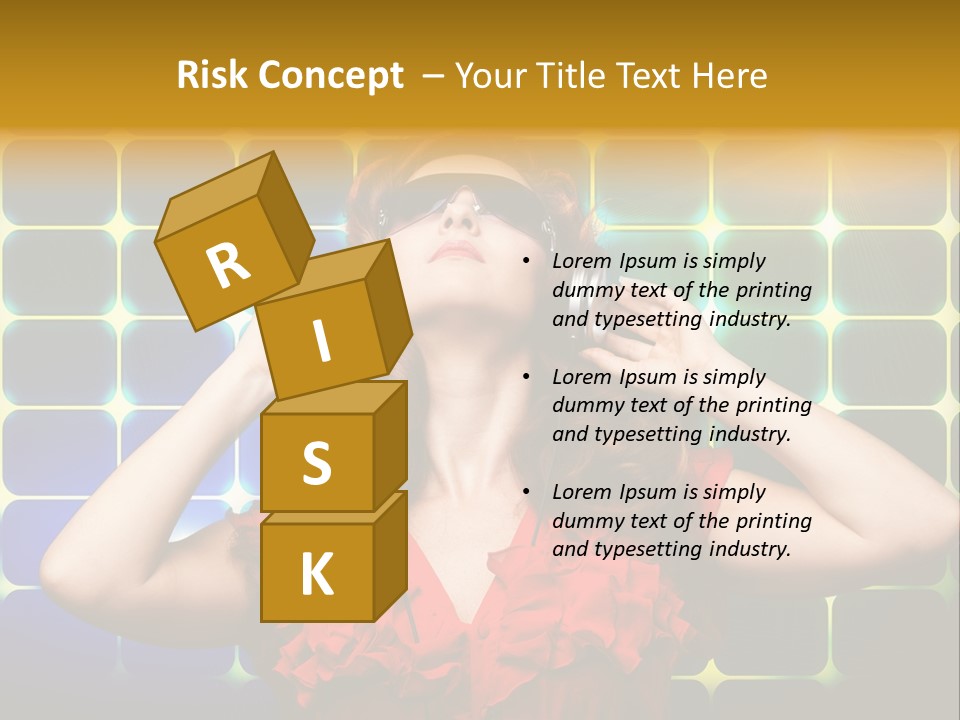 Lifestyle Sexy Cool PowerPoint Template