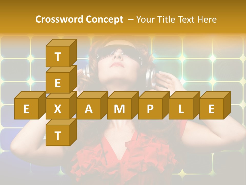 Lifestyle Sexy Cool PowerPoint Template