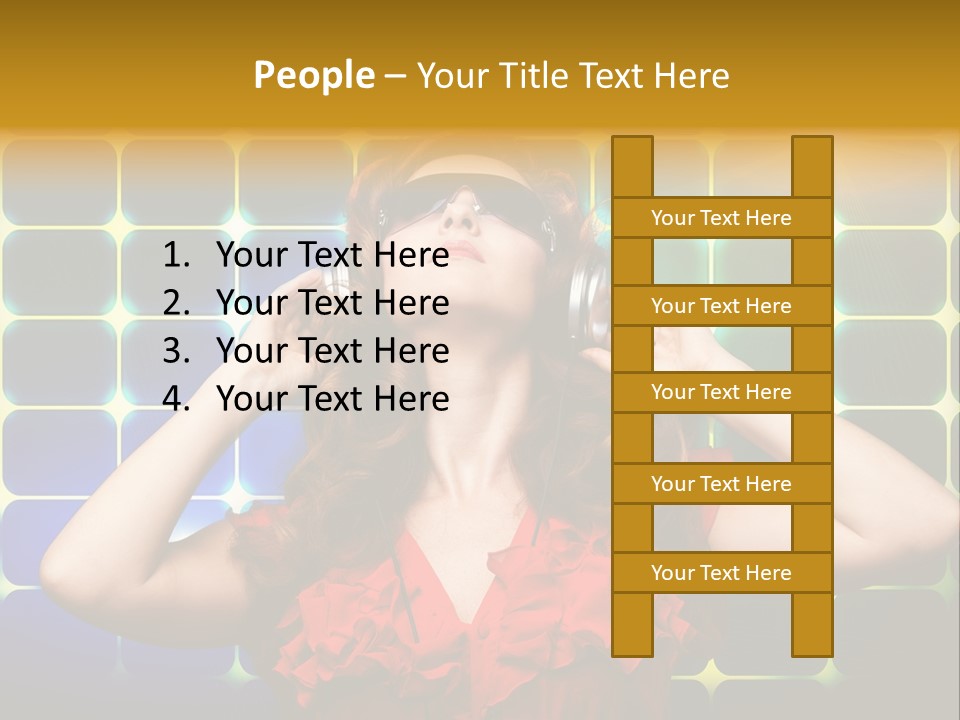 Lifestyle Sexy Cool PowerPoint Template