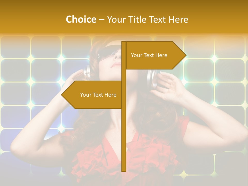 Lifestyle Sexy Cool PowerPoint Template