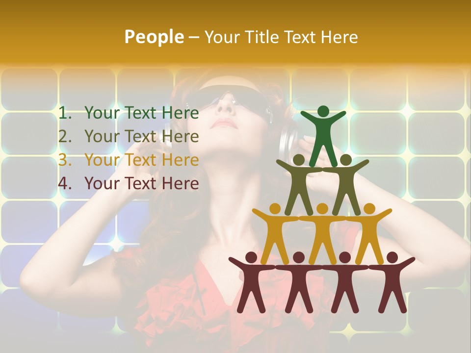 Lifestyle Sexy Cool PowerPoint Template