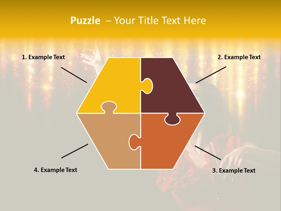 Music Flirt Alcohol PowerPoint Template