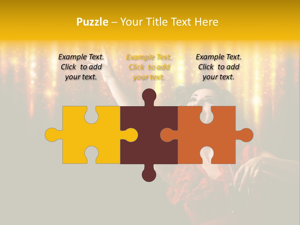 Music Flirt Alcohol PowerPoint Template