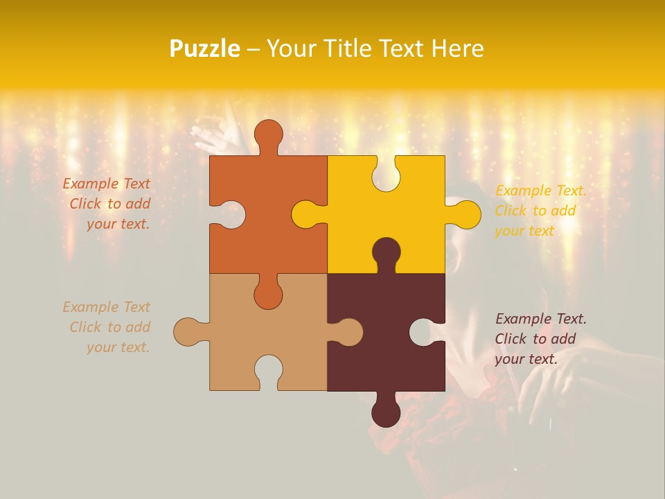 Music Flirt Alcohol PowerPoint Template