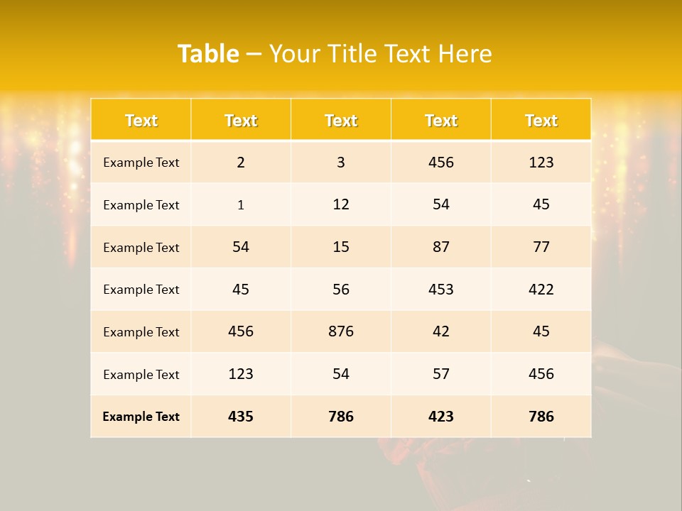 Music Flirt Alcohol PowerPoint Template