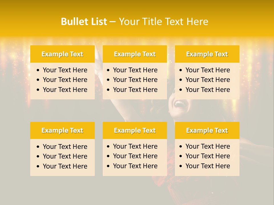 Music Flirt Alcohol PowerPoint Template