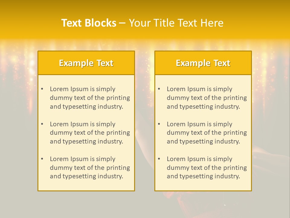 Music Flirt Alcohol PowerPoint Template