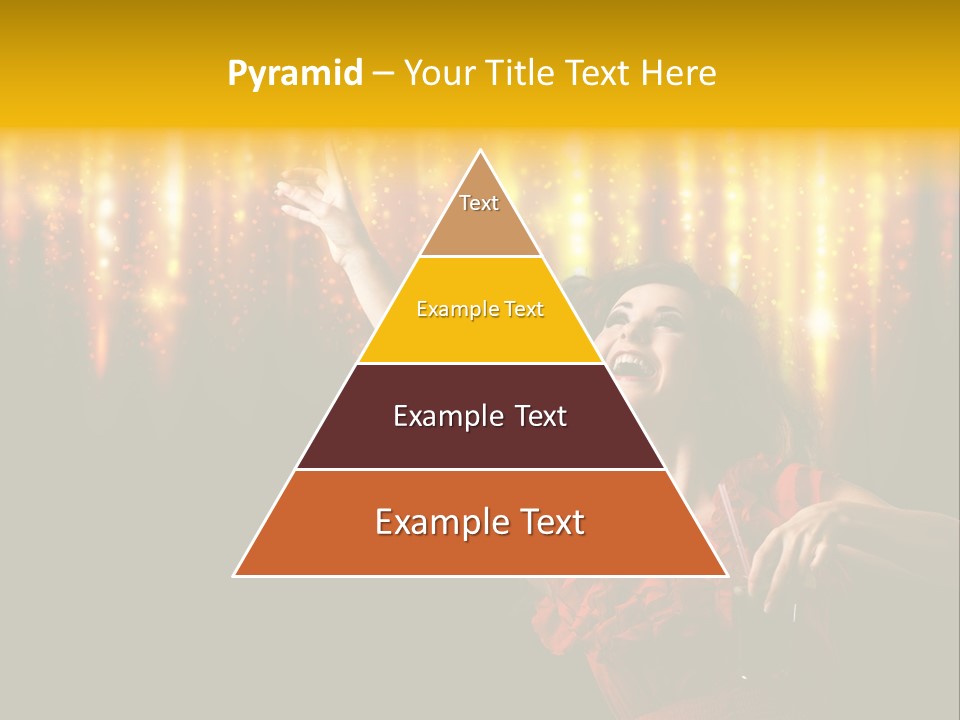 Music Flirt Alcohol PowerPoint Template